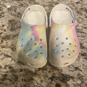 Little Kids Crocs C10 Tie Dye